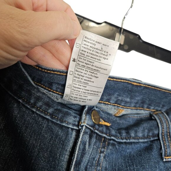 Carhartt Mens Blue Denim Jeans 40x30 Relaxed Fit Straight‎ Leg Medium Wash - Picture 4 of 8